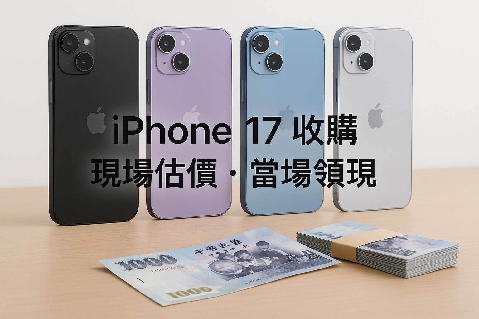 青蘋果3C iPhone 17 收購回收 vs 質借借錢比較
