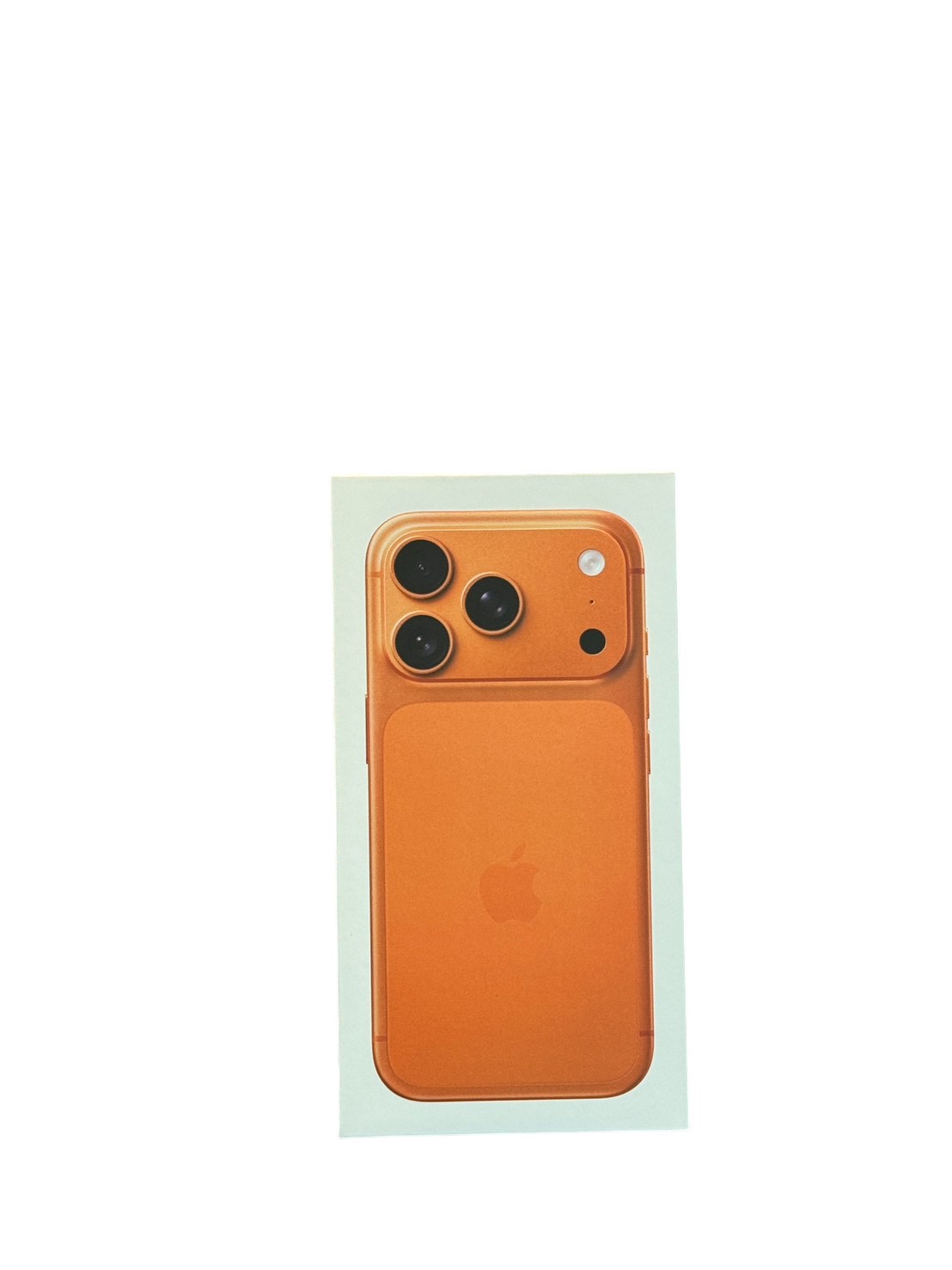 青蘋果3C iPhone 17 Pro 橘色外盒 正面廣角拍攝｜收購回收 vs 質借借錢比較